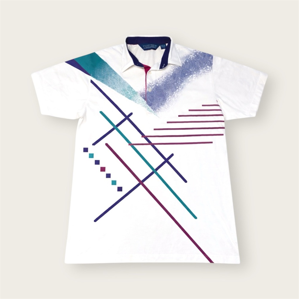 Vintage 1990s Van Heusen Editions Polo Shirt | Tennis Prep